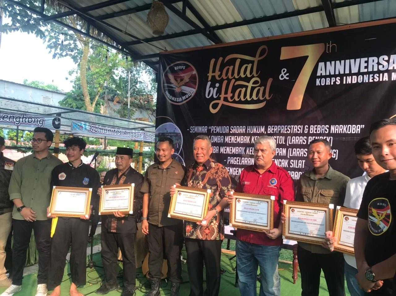 Ulang Tahun Korps Indonesia Muda, Komandan Batalyon Kavaleri 9 Letkol Kav Aidil Hajri, M.Han Buka Sambutan Lomba Tembak antar DPC Se-Indonesia