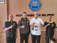 Jalin Sinergitas, BNN Tangsel Terima Audiensi Korps Indonesia Muda