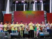 Pesan yang disampaikan oleh Wali Kota Benyamin Davnie saat Pembukaan Festival Tangsel Sejiwa 2023