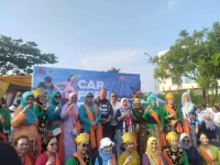 Parade Budaya, Tangsel Berkebaya Saat CFD