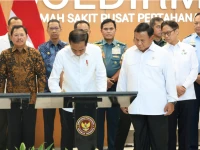 Jokowi Resmikan Rumah Sakit TNI Terbesar di Indonesia Dengan Fasilitas 1.000 Tempat Tidur Dan 11 Ruang Operas