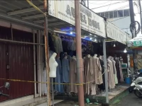 Gempar Tindakan Pembunuhan Di Sebuah Toko Pakaian Di Tangerang, Penduduk Berusaha Tangkap Pelaku